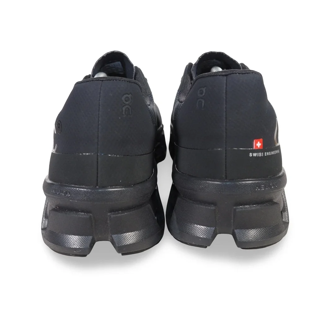 On Cloudmonster 1 Mens 11.5 Black Running Shoes CloudTec 61.99025